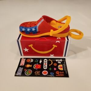 Kids Red and Blue Clogs